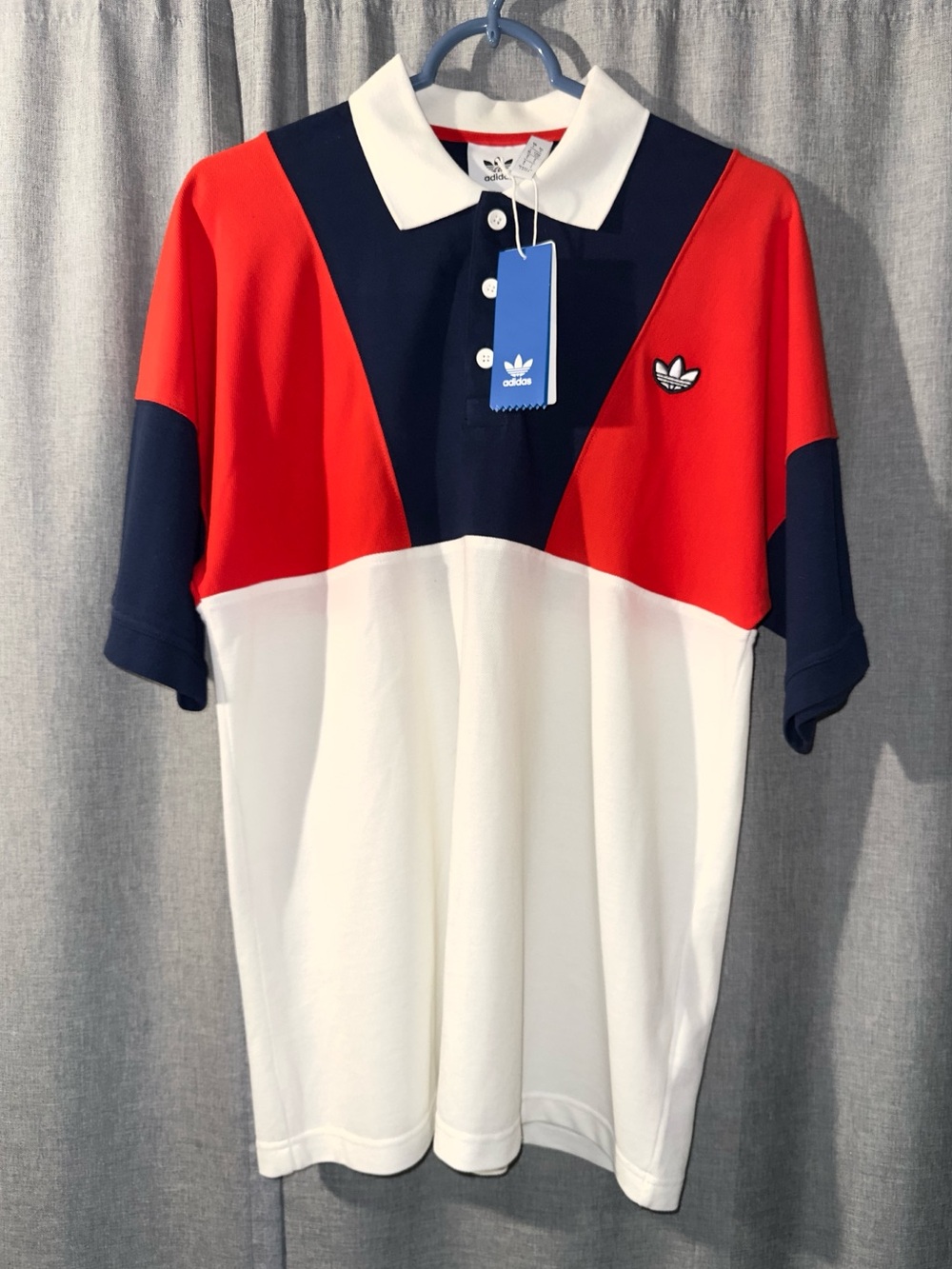 Adidas Originals Splicing Polo Shirt